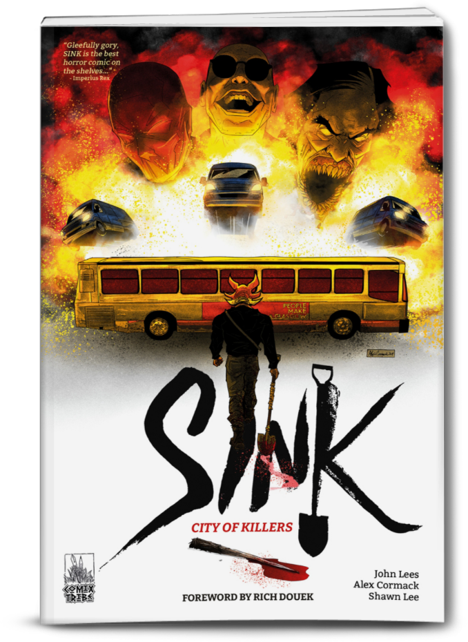 SINK Vol 3: City of Killers - Crime Horror Graphic Novel – ComixTribe