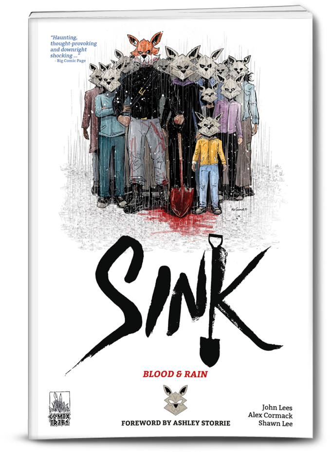 SINK Vol 2: Blood & Rain - Crime Horror Graphic Novel