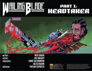 WAILING BLADE #1-4 Single Issue Set ⚔️ Complete "HEADTAKER" Arc